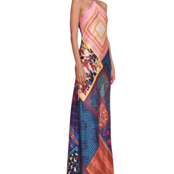 STAUD Multicolor Geometric Maxi Dress - Picture 4 of 6
